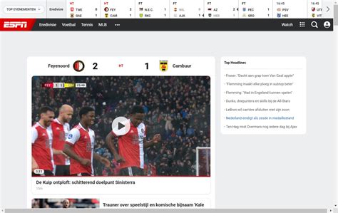 espn inloggen.
